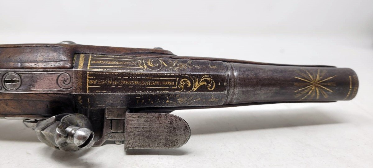 Civilian Pair Of Flintlock Pistols-photo-2