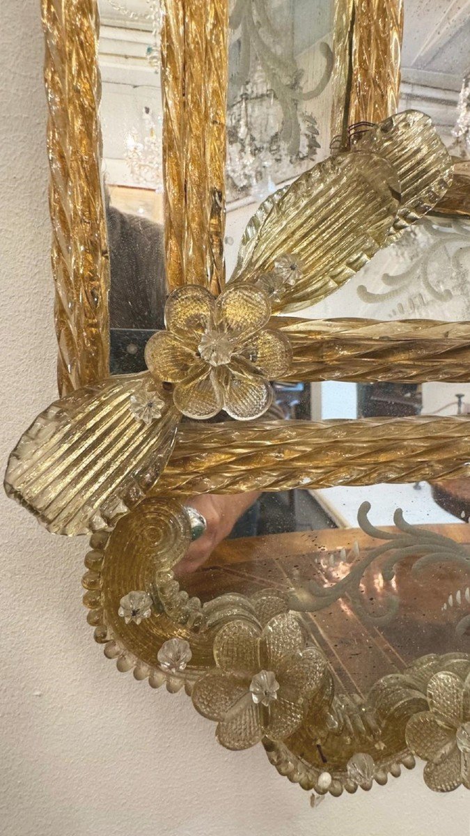 Murano Glass Mirror-photo-1