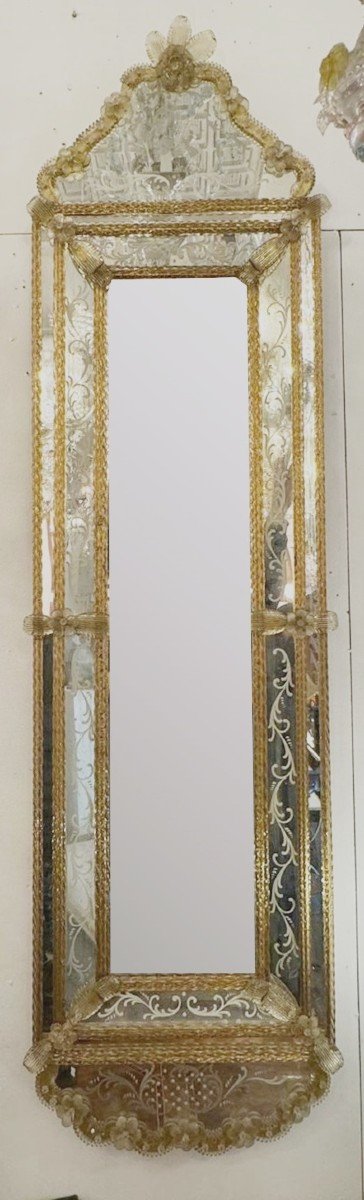 Miroir En Verre De Murano