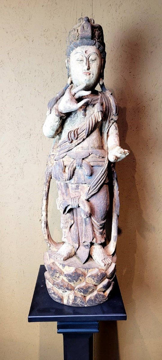 Guan-yin Polychrome XIXème