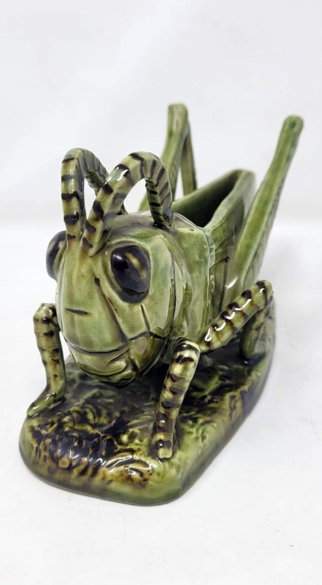 Ceramic Glazed Cricket - Vallauris-photo-3