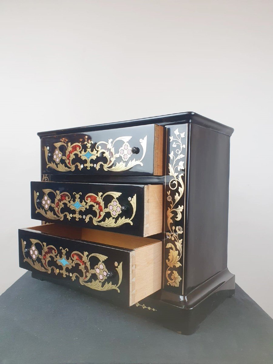 Napoleon III Master's Chest Of Drawers-photo-4