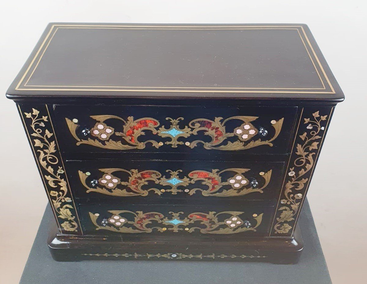 Napoleon III Master's Chest Of Drawers-photo-1