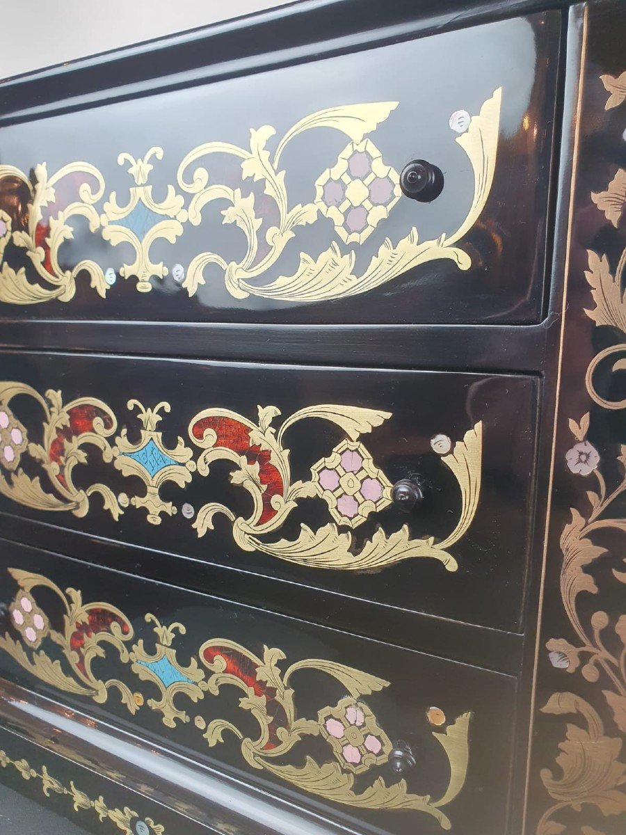 Napoleon III Master's Chest Of Drawers-photo-2