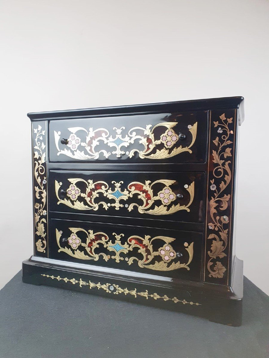 Napoleon III Master's Chest Of Drawers-photo-4