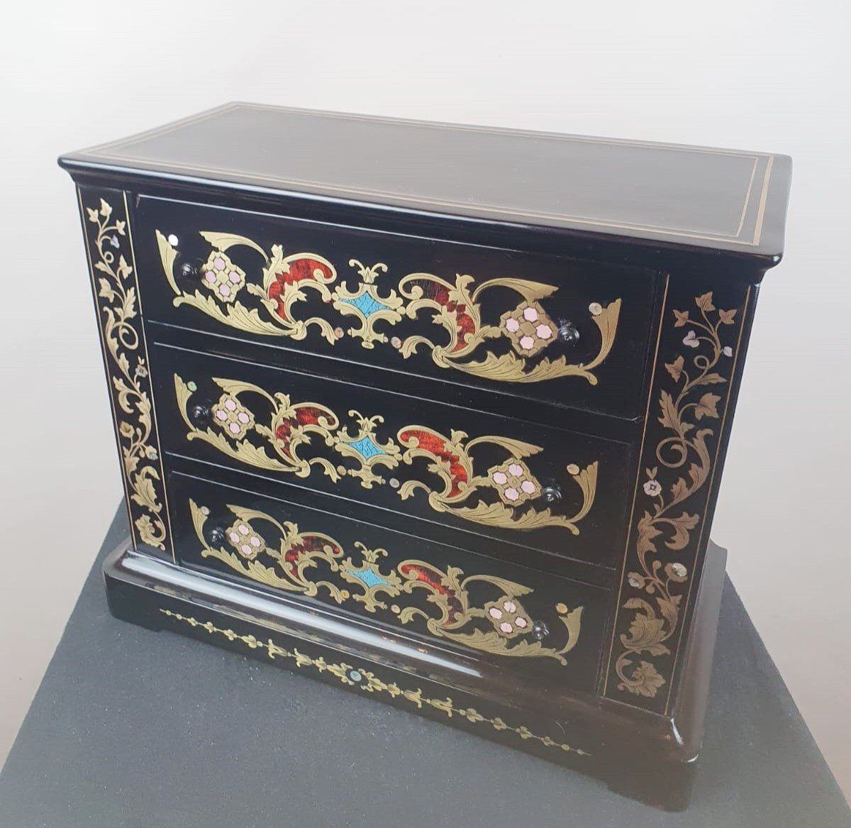 Napoleon III Master's Chest Of Drawers-photo-5