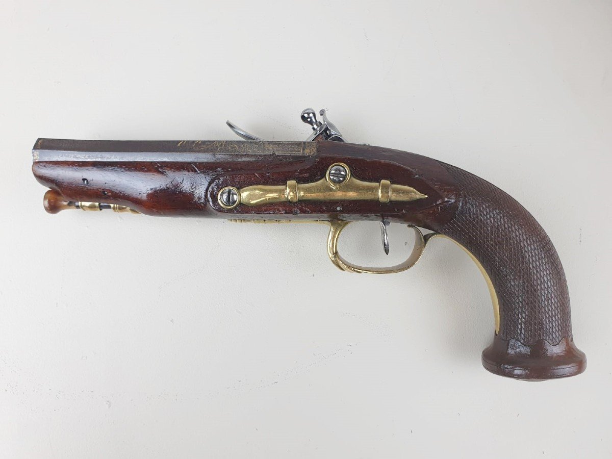 Pistolet d'Officier De Marine, d'époque Directoire-photo-4