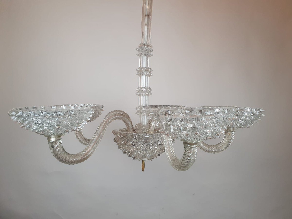 Barovier, Lustre En Verre De Murano-photo-1