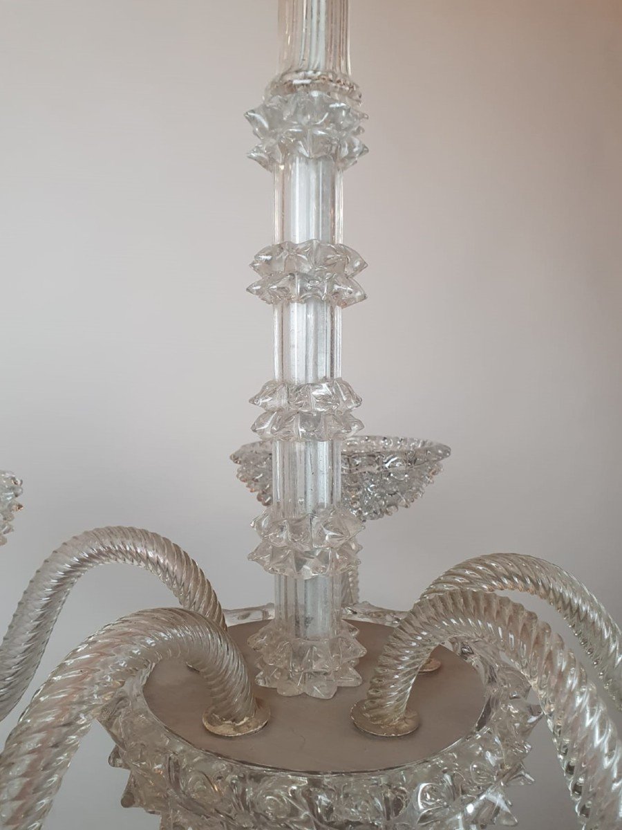 Barovier, Murano Glass Chandelier-photo-3