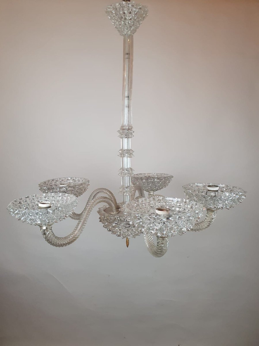 Barovier, Murano Glass Chandelier