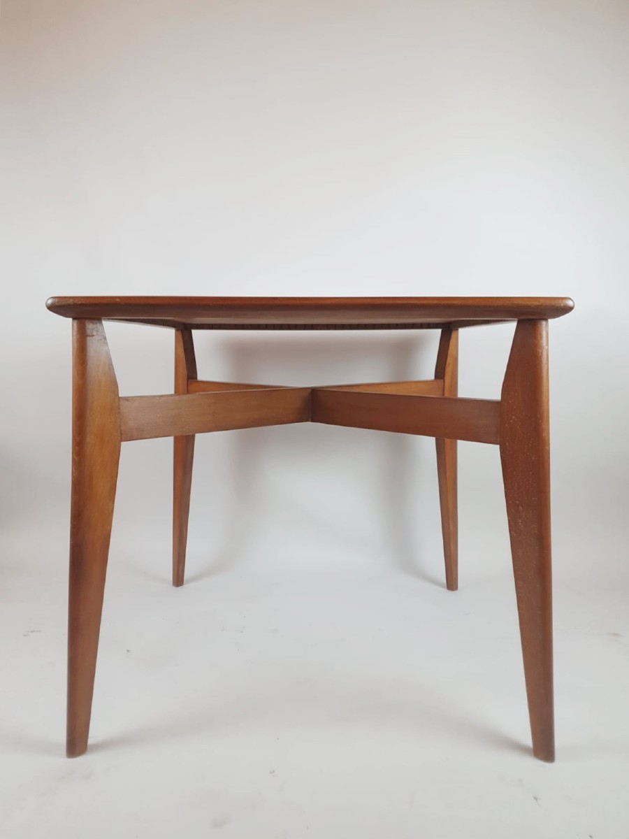 Small Vintage Teak Dining Table, Circa 1960