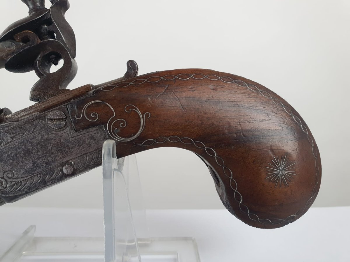 Flintlock Pistol, Circa 1800-photo-2