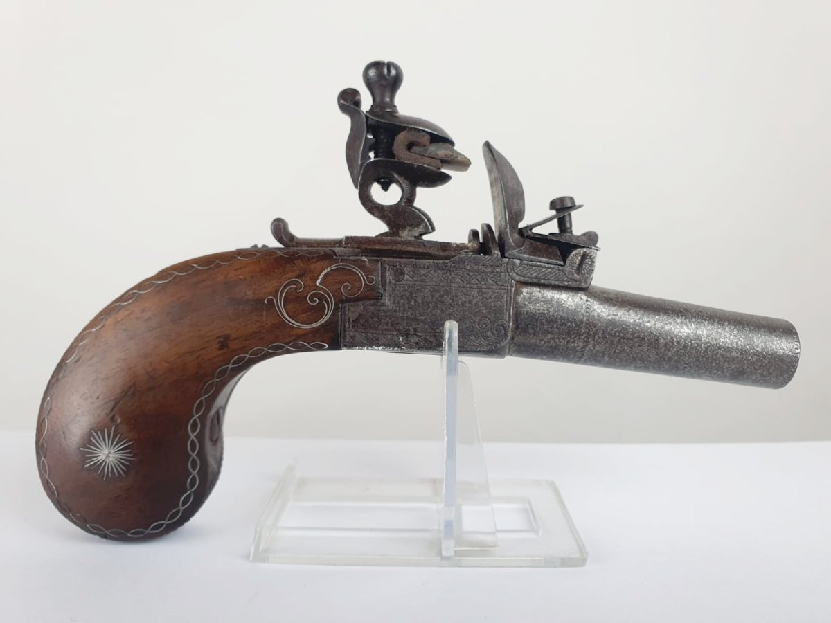 Flintlock Pistol, Circa 1800-photo-4