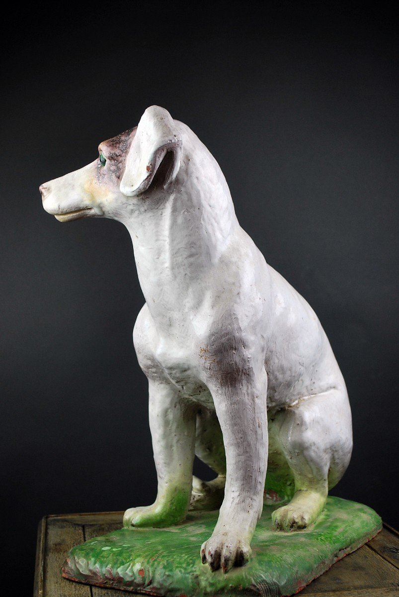 Dog In Glazed Terracotta, 18th-photo-2