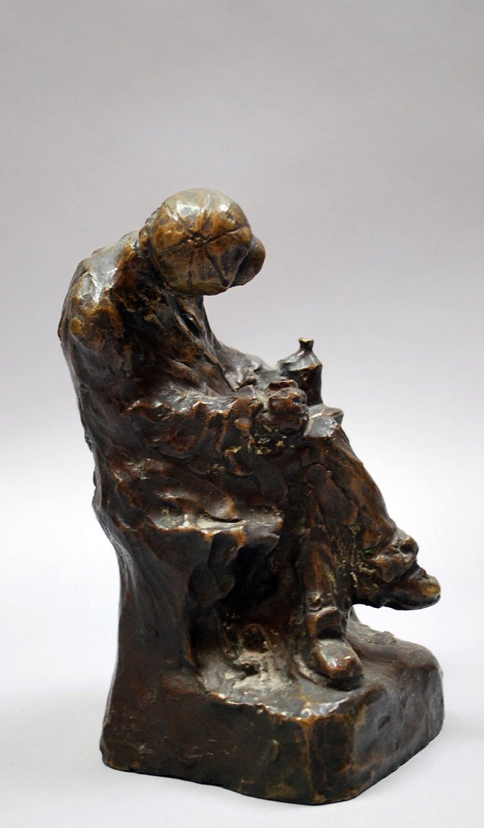 Sculpture En Bronze De Ion Dimitriu -photo-2