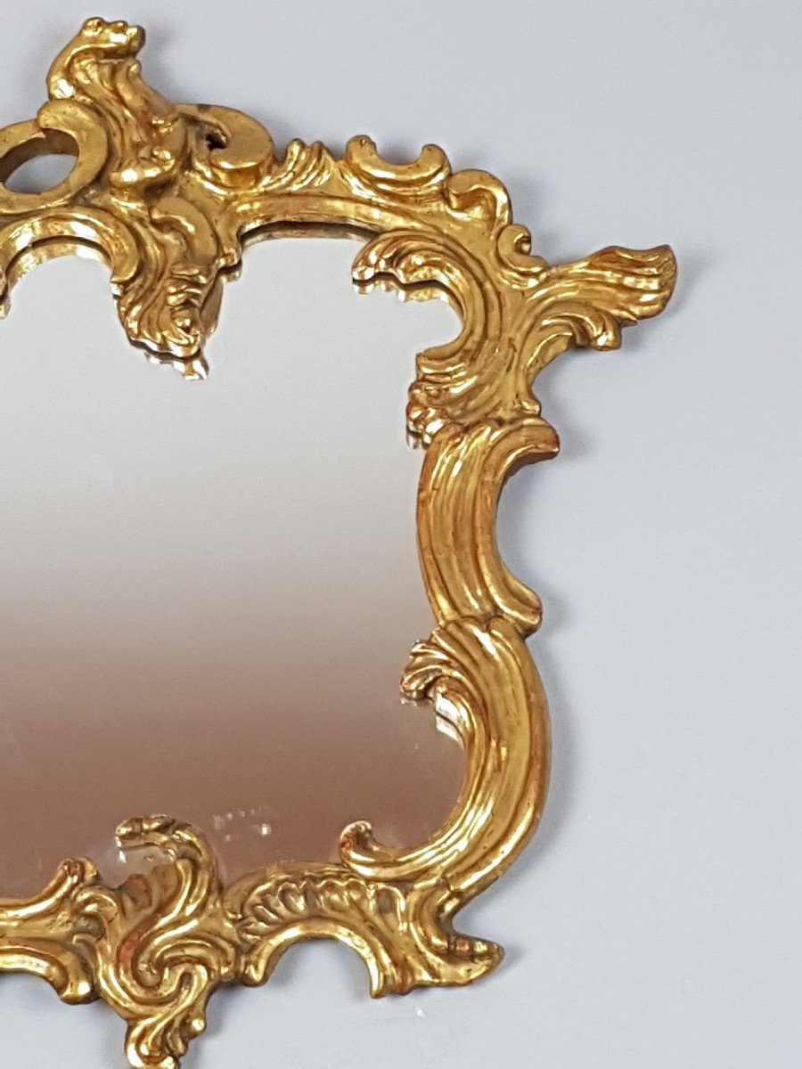Small Louis XV Style Mirror-photo-4