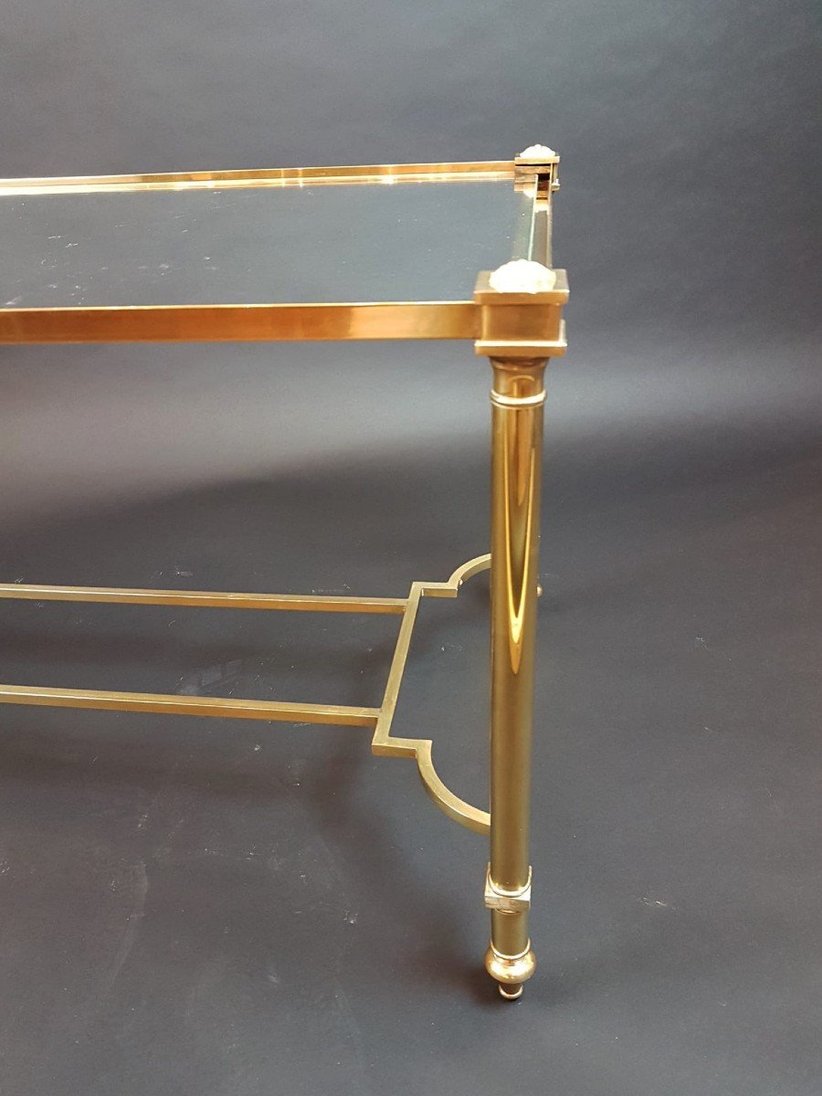 Brass Coffee Table-photo-1