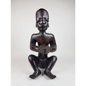 Statue Assise Makonde