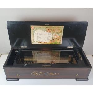 Napoleon III Music Box, Swiss Movement