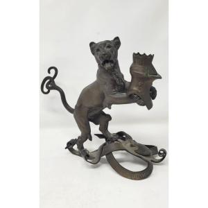 Bronze Candle Holder