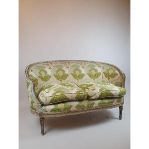 Louis XVI Style Basket Sofa