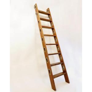 Teak Boat Ladder, Circa 1960