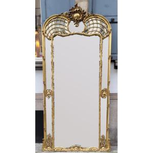 Grand Miroir De Style Louis XV