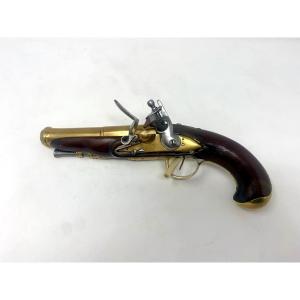 Rare Marine Officer's Pistol With Left Hand Lock