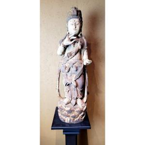 Guan-yin Polychrome XIXème