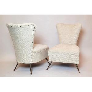 Pair Of Small Armchairs