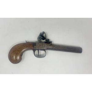 Flintlock Pistol, Octagonal Barrel, France Circa 1800