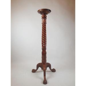 Mahogany Stool, English Work, Early 20th Century