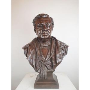 Bronze Bust, Brussels Founder, Signed