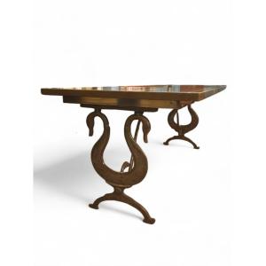 Dining Table In The Style Of Maison Jansen, Circa 1970