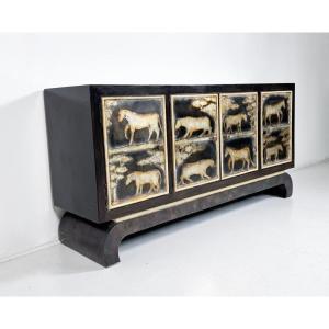 Lacquered Wood Sideboard - Lam Lee Group