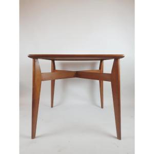 Small Vintage Teak Dining Table, Circa 1960