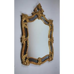 Louis XV Style Mirror With Parclose