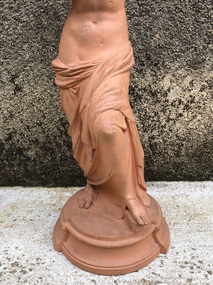 Venus De Milo Workshop Terracotta Late 19th -photo-2