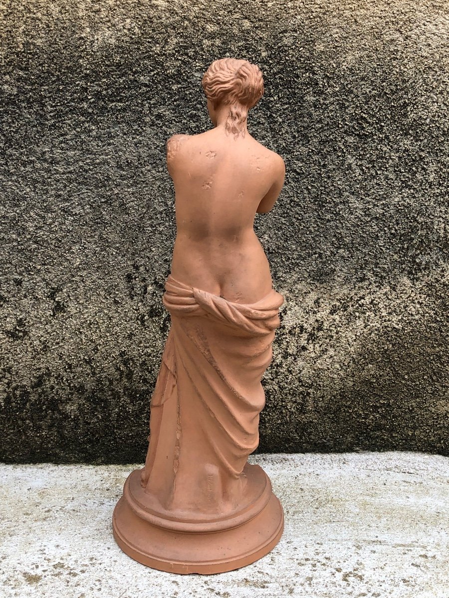 Venus De Milo Workshop Terracotta Late 19th -photo-1