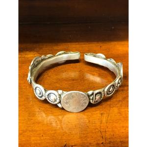 Middle East Silver Bracelet Circa 1900