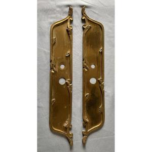 Bronze Door Cleanliness Plates 