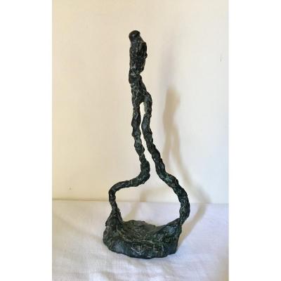 Sculpture En Bronze style Giacometti