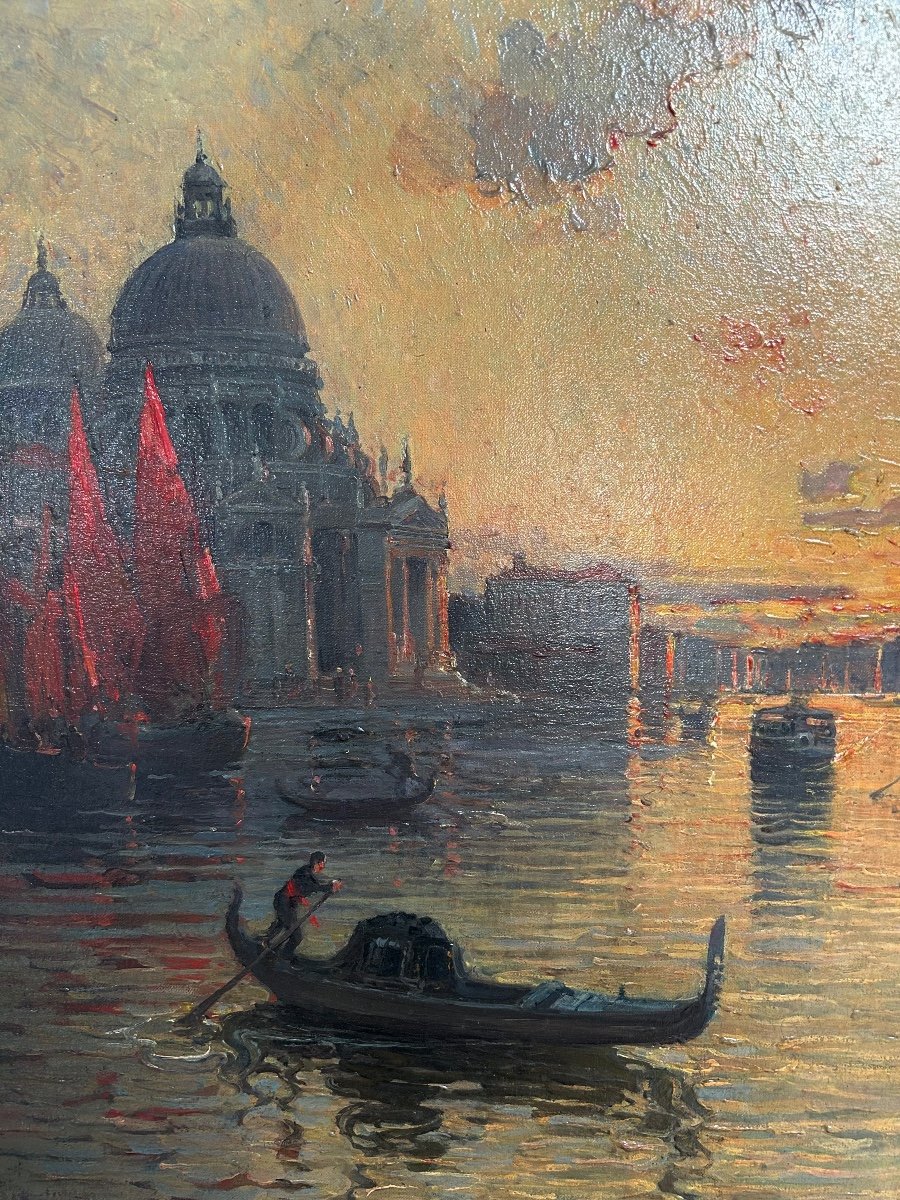 Nanny Adams-laurens, View Of The Port Of Venice-photo-4