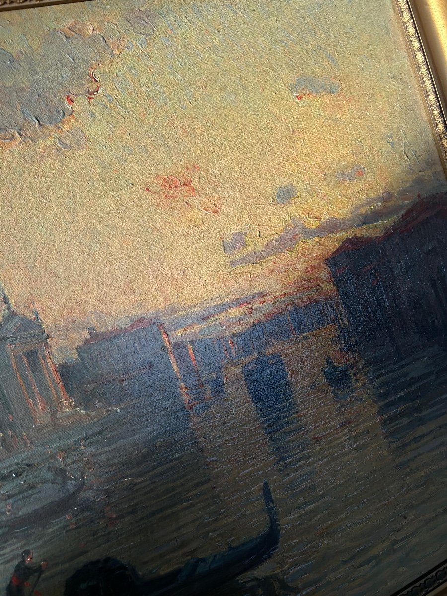 Nanny Adams-laurens, View Of The Port Of Venice-photo-3