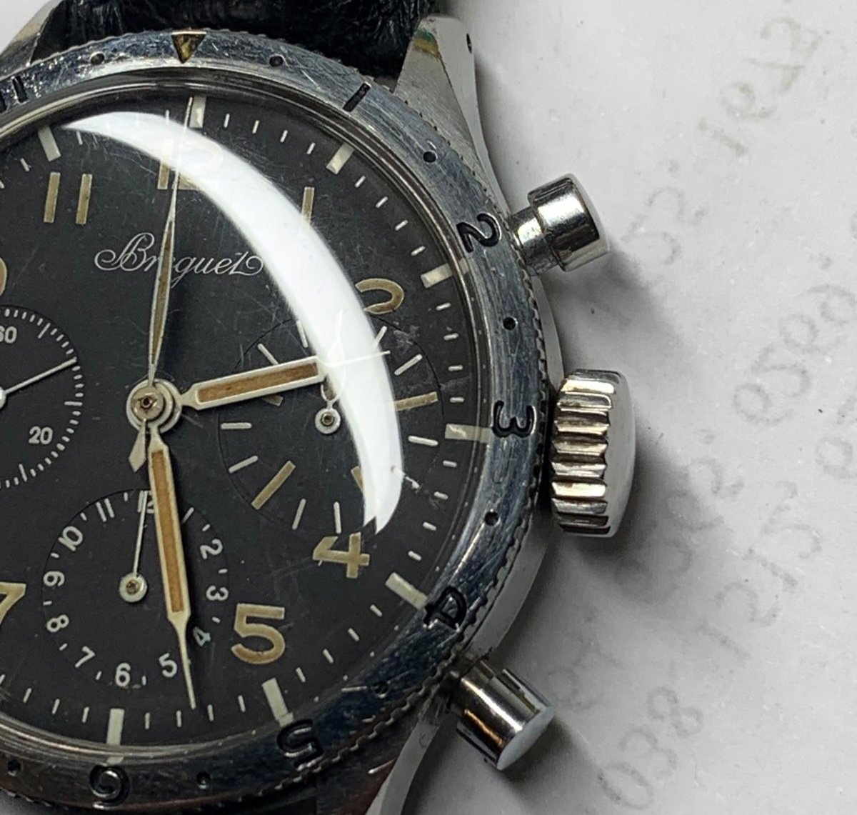 Breguet Type XX Trois Compteurs Circa 1960-photo-4