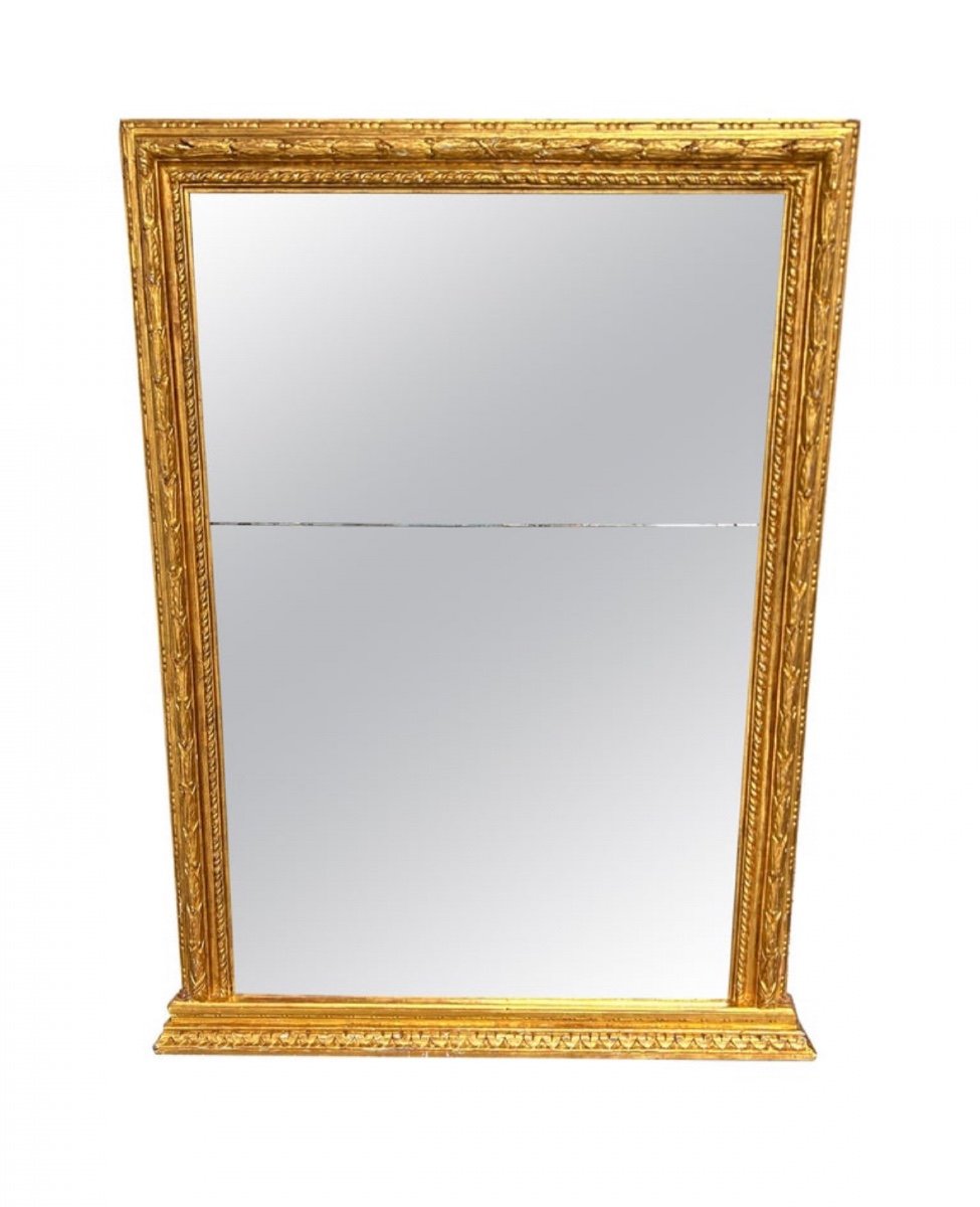 19th Century Italian Gilded Wood Mirror