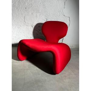 Olivier Mourgue - Fauteuil Djinn rouge