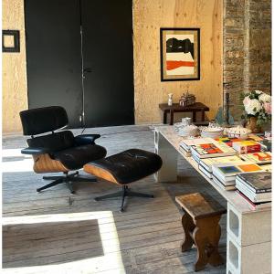 Charles & Ray Eames/ Lounge Chair In Rosewood 