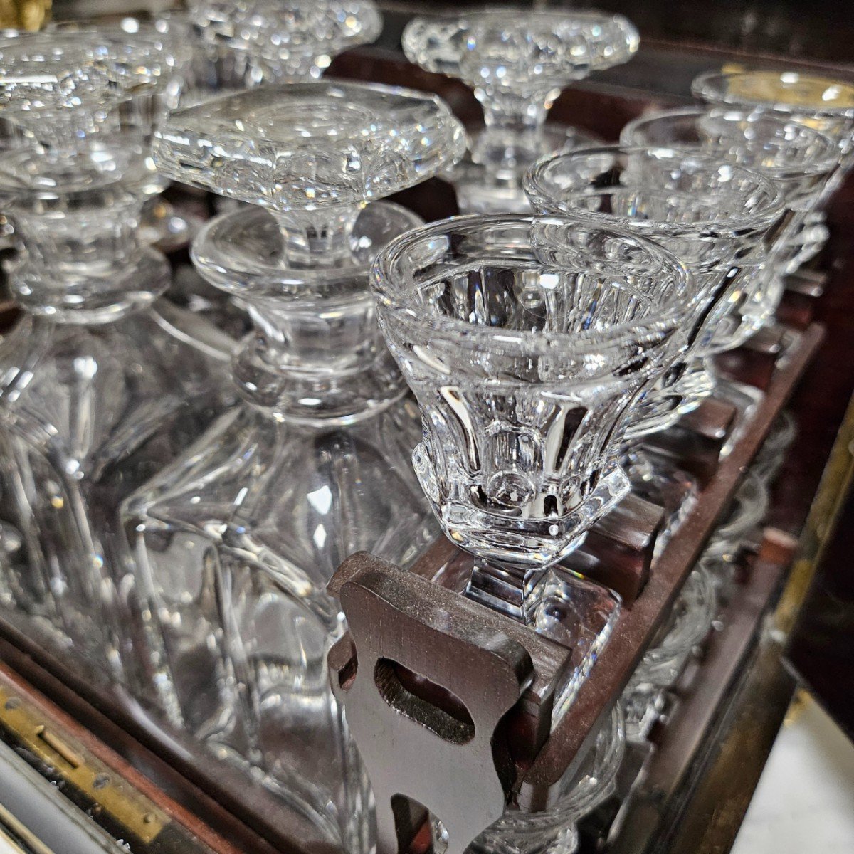 Liqueur Cellar In Boulle Marquetry Napoleon III Period Napoleon 3-photo-2