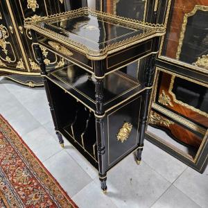 Rare Storage Cabinet Or Filing Cabinet Boulle Marquetry Napoleon III Period Napoleon 3